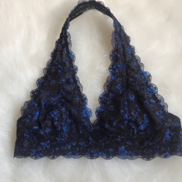 Free People Intimately Galloon Lace Halter Bra - Picture 3 of 5